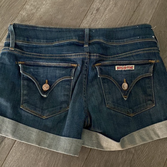 Hudson Croxley Mid thigh summer jean shorts size 26 - Picture 6 of 6